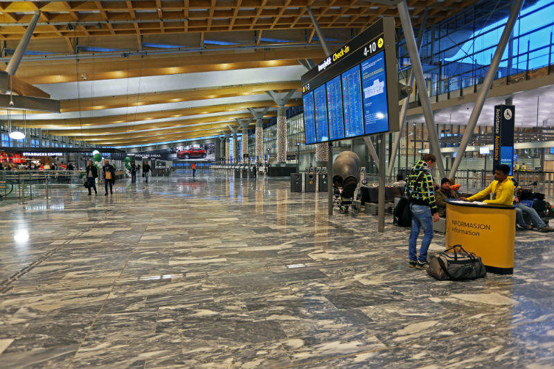 oslo airport lost baggage