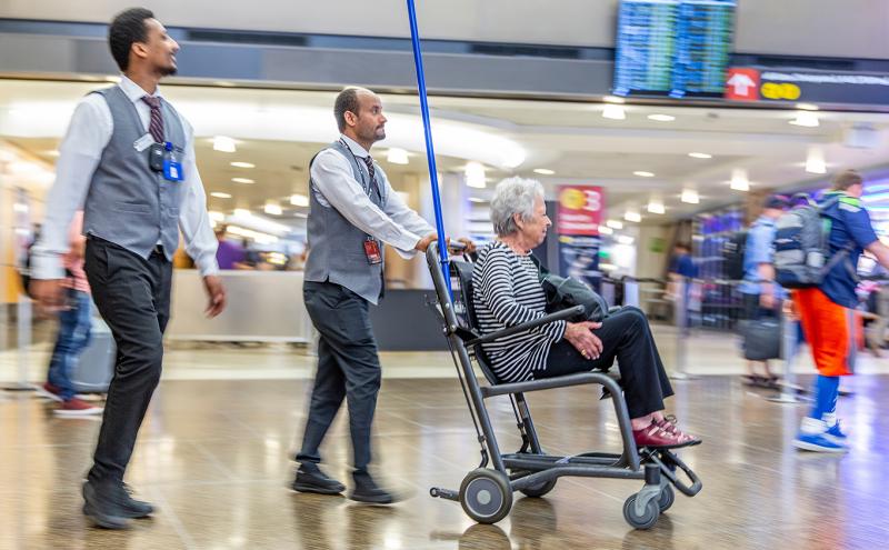 Αποτέλεσμα εικόνας για Six airport initiatives launched for disabled passengers