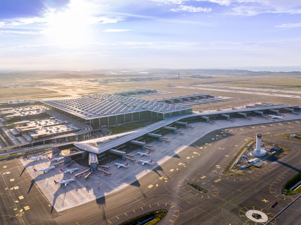 Inside New Istanbul Airport - the Largest Airport Terminal - The