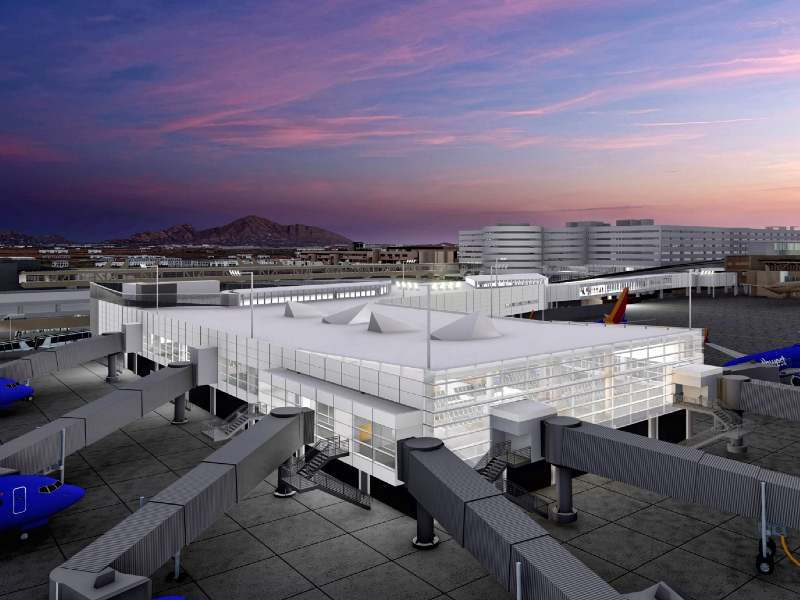 Terminal 4 South 1 Concourse Phoenix Sky Harbor International Airport   Image 2 Terminal 4 South 1 Concourse Phoenix Sky Harbor Airport 