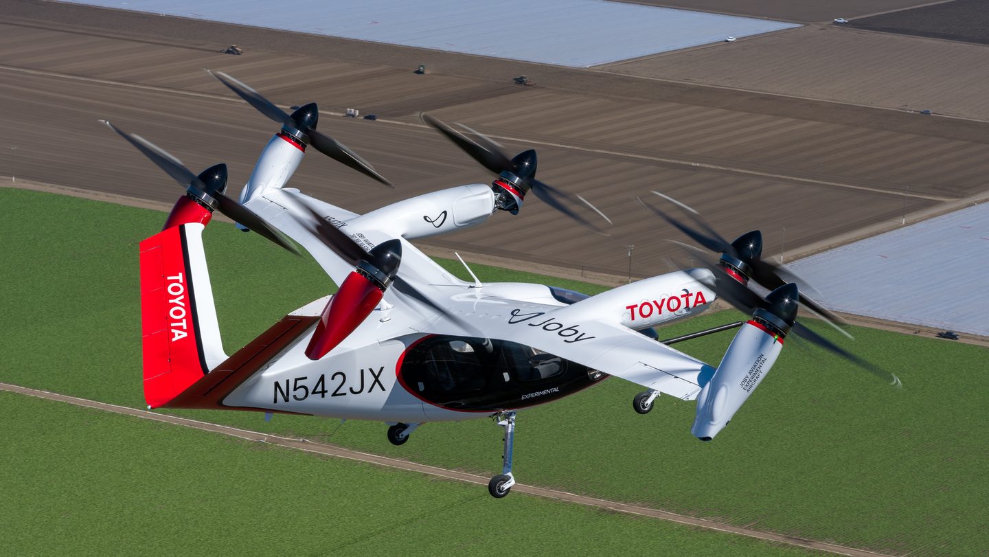 Toyota invests 0m in Joby Aviation’s eVTOL development