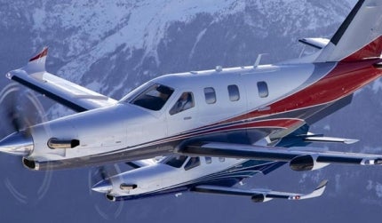 TBM 900 business jet