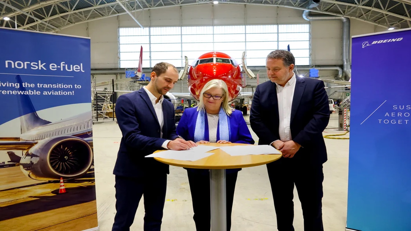 Boeing and Norsk e-Fuel Collaborate to Boost Sustainable Aviation Fuel Production in the Nordics