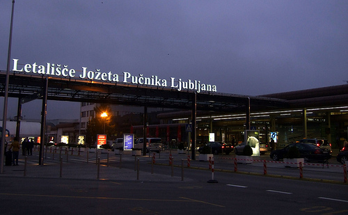 Ljubljana Joze Pucnik Airport, Slovenia