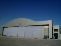 Jewers Doors Completes Doors for Al Futtaim's Executive Jet Hangar at New Al Maktoum International Airport 