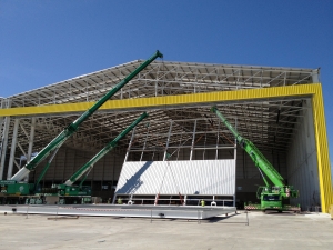 Jewers Doors Installs Largest UK Hangar Doors