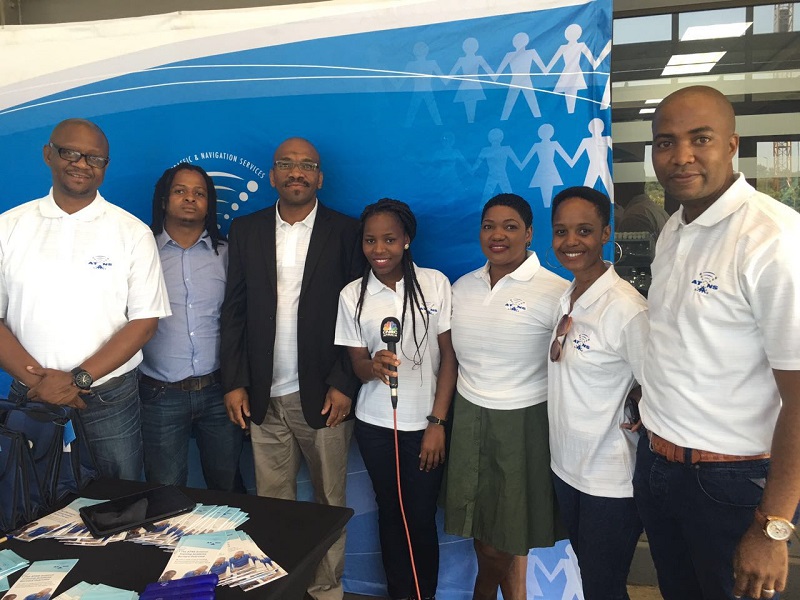 ATNS Staff attending an ICAD 2016 event at the Dube Trade Port near KSIA, Durban.