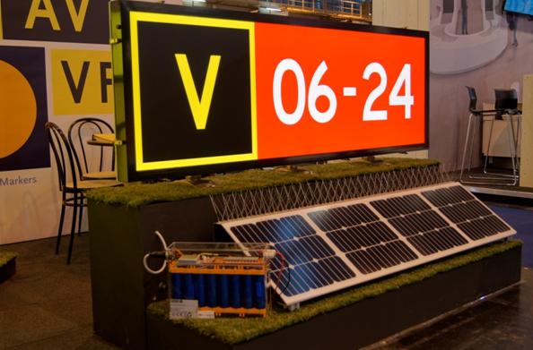 All About Signs presents a solar energy system for their taxiway guidance signs