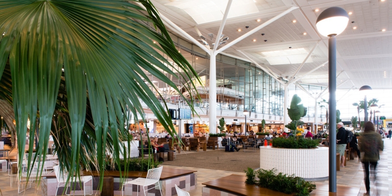 Brisbane Airport's new International terminal opened in Oct 2015